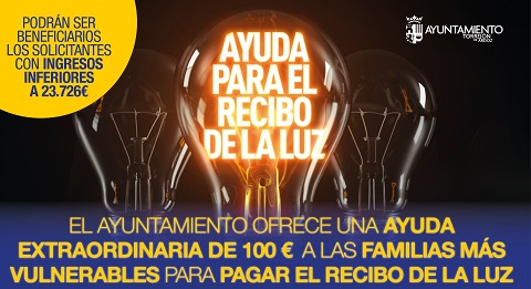 ayuda pago recibo luz