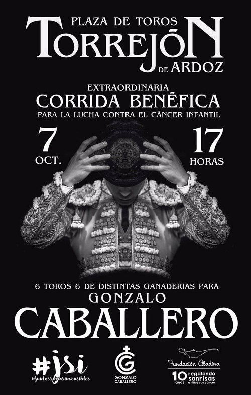 cartel corrida toros benefica