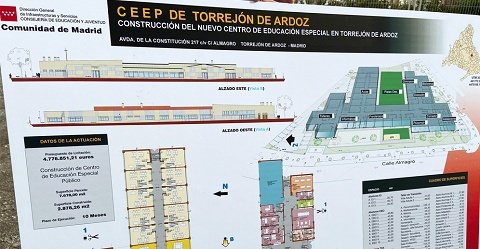 El futuro Colegio de Educación Especial público de Torrejón de Ardoz llevará el nombre de Íker Casillas colegio educacion especial plano