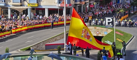 El Homenaje a la Bandera fue seguido por miles de torrejoneros fiestas patronales 2016 balance