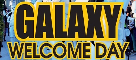galaxy welcome day
