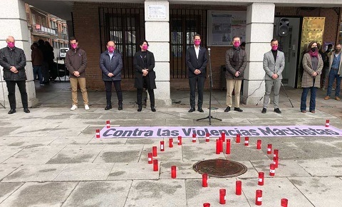 homenaje victima violencia genero marzo 2021