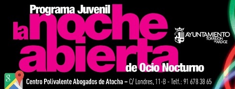 noche abierta ocio juvenil