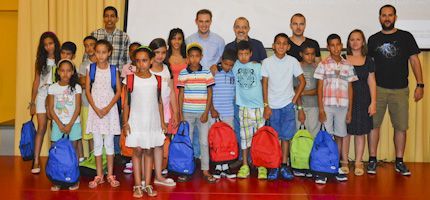recibimiento programa vacaciones en paz torrejon