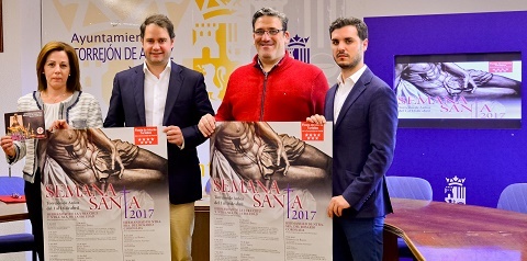 Presentación de la programación de la Semana Santa de Torrejón de Ardoz semana santa 2017 programacion