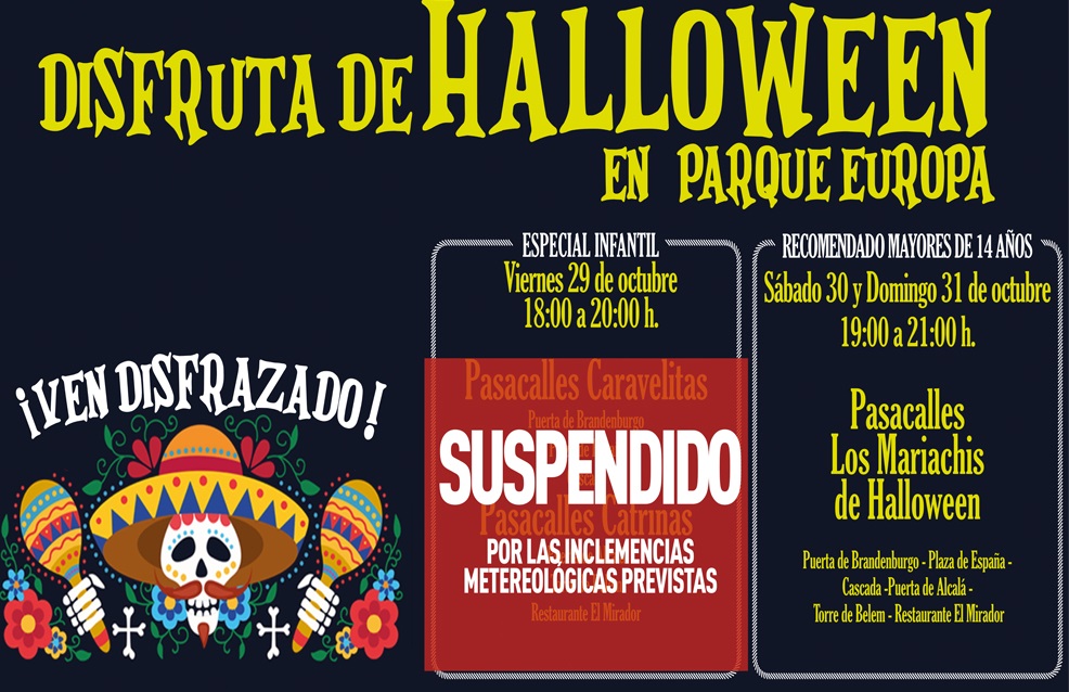 suspendido halloween